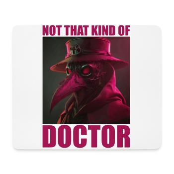 Horror Plague Doctor Film Festival Halloween Zombie - Mouse Pad (horizontal) - white - Front