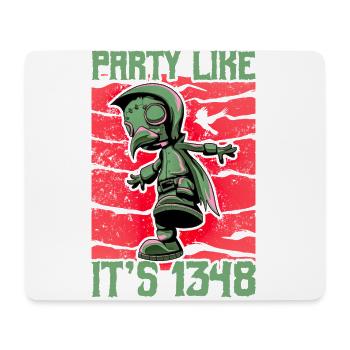 Horror Plague Doctor Film Festival Halloween Zombie - Mouse Pad (horizontal) - white - Front