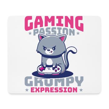Jeux, Jeux d’argent, Jeux vidéo, Gamer - Tapis de souris (format paysage) - blanc - Devant