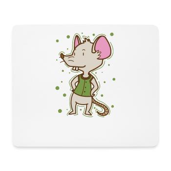 Mouse, Nature, Cheese, Pet, Mammal - Mouse Pad (horizontal) - white - Front