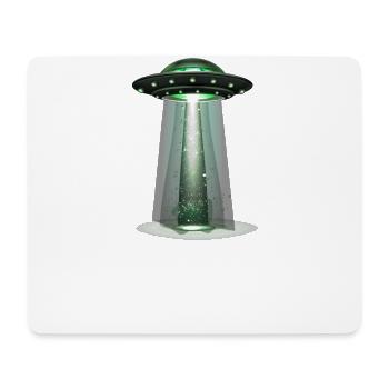 Alien, OVNI, UAP, Espace, Objet volant de l’espace - Tapis de souris (format paysage) - blanc - Devant