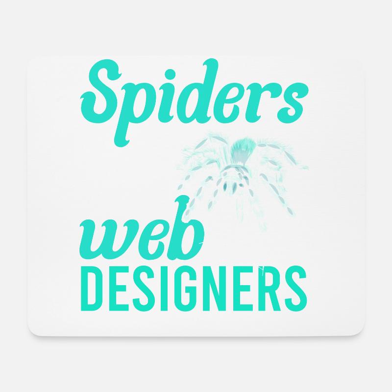 Vogelspinne Tarantula Terraristik Amphibie Spinne - Mousepad (Querformat) - Weiß