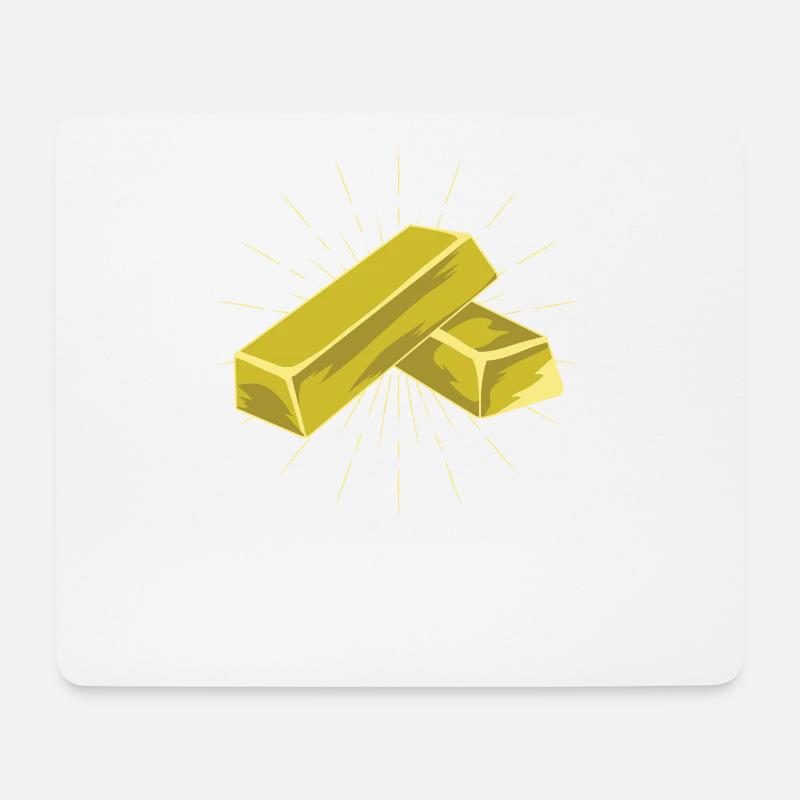 Barren aus Aurum Wertanlage - Mousepad (Querformat) - Weiß