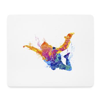 Skydive Freefly Fallschirmspringer Shirt Skydiving - Mouse Pad (horizontal) - white - Front