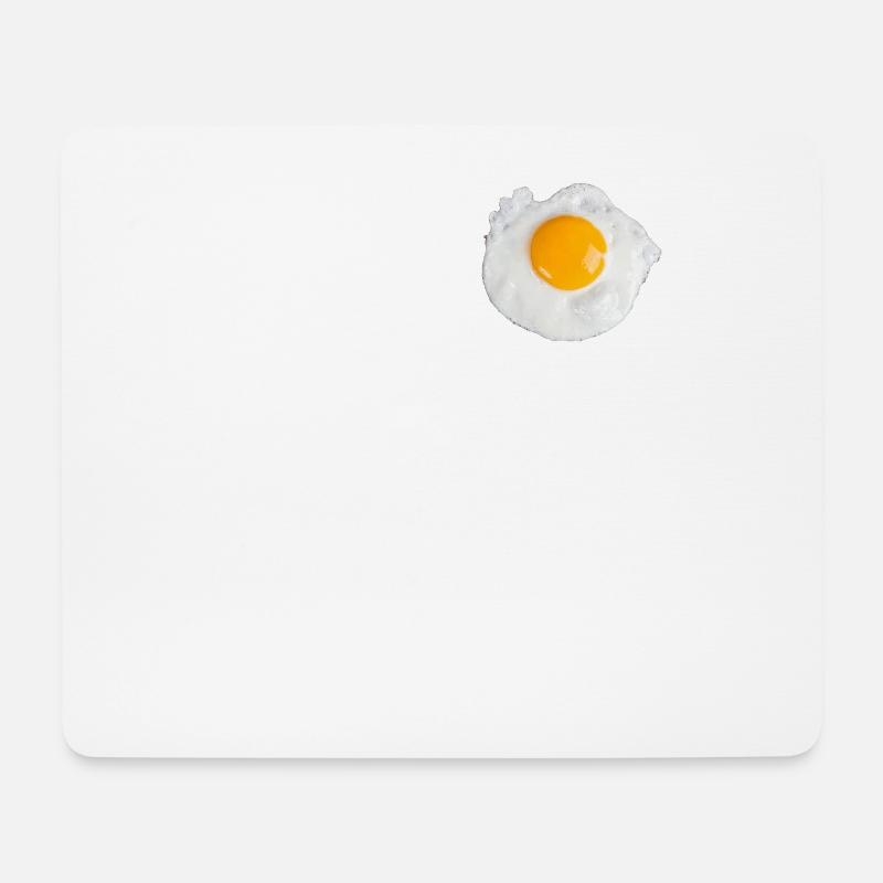 Egg Fried Egg Scrambled Eggs Breakfast Egg for Toast - Mouse Pad (horizontal) - white