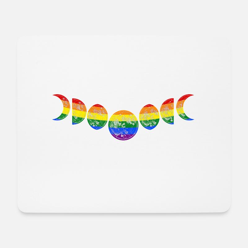 Love, Statement for Love, Equality and - Mouse Pad (horizontal) - white