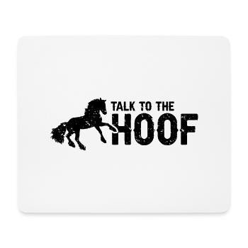 Conception Clydesdale pour clydesdale Riders - Tapis de souris (format paysage) - blanc - Devant