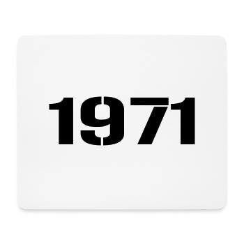 Vintage 1971 - Mouse Pad (horizontal) - white - Front