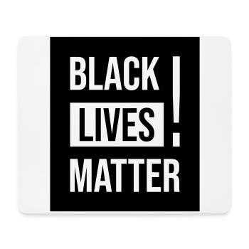 Black Lives Matter Shirt Gift - Mousepad (Querformat) - Weiß - Vorne
