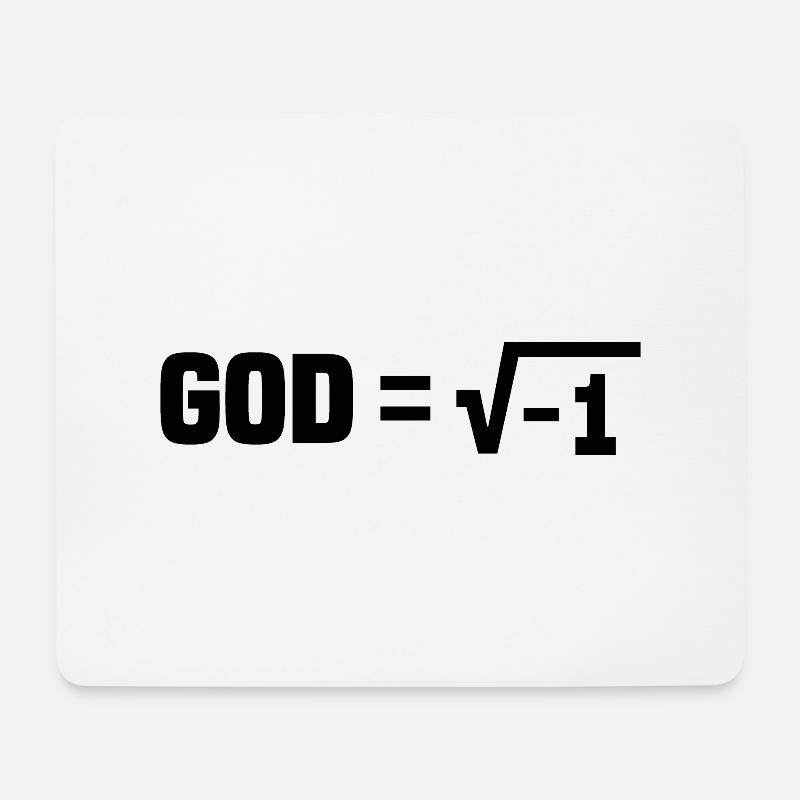 Atheist - Mousepad (Querformat) - Weiß