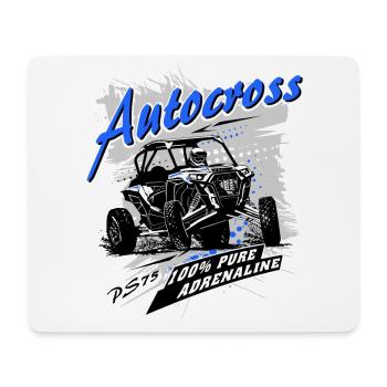 Autocross - Buggy - 4x4 - Offroad - Mouse Pad (horizontal) - white - Front