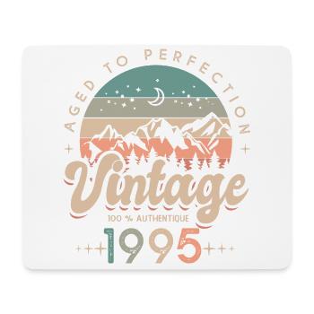 1995 Jahrgangsjubiläum Jahrgang 1995 - Mousepad (Querformat) - Weiß - Vorne