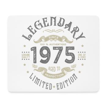 1975 Anniversaire legendary Né 1975 - Tapis de souris (format paysage) - blanc - Devant