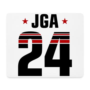 Jga 24 Junggesellinnenabschied Trikot - Mousepad (Querformat) - Weiß - Vorne