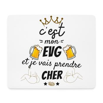 Das ist mein Junggesellenabschied, den ich nehmen werde, liebes Humor-Geschenk - Mousepad (Querformat) - Weiß - Vorne