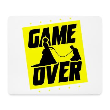 Wedding Game Over Bachelorette Party - Mouse Pad (horizontal) - white - Front