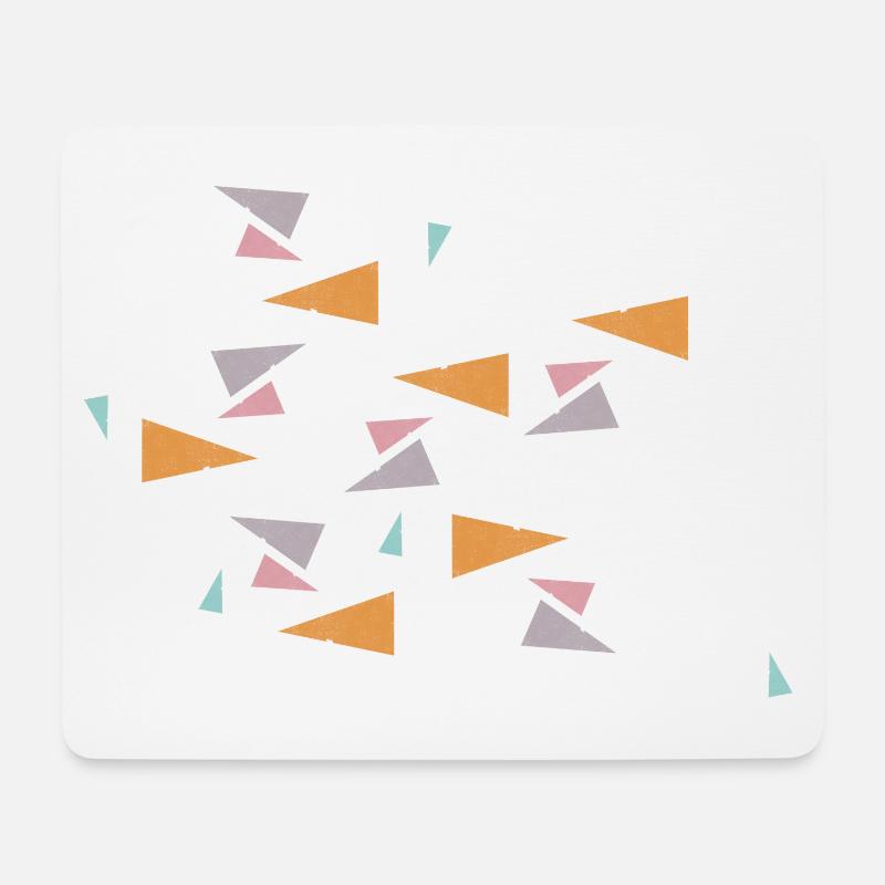 Pattern Mint - Mousepad (Querformat) - Weiß