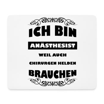 Anesthesiologist Anesthesia Anesthesiology Gift - Mouse Pad (horizontal) - white - Front