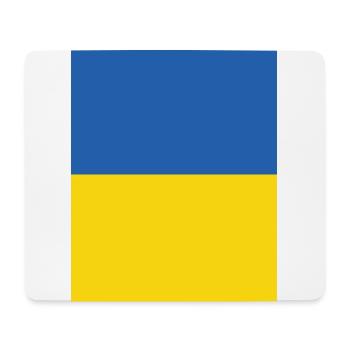 Solidarity with Ukraine - Mouse Pad (horizontal) - white - Front