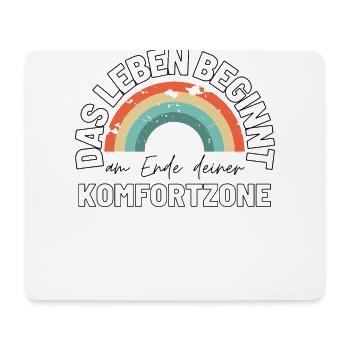 Sprücheshirts Motivationssprüche Motivationsspruch - Mousepad (Querformat) - Weiß - Vorne