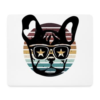 Lustiger Frenchie Hunde Spruch Bulldogge Bulldog - Mousepad (Querformat) - Weiß - Vorne