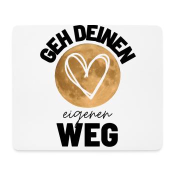 Sprücheshirts Motivationssprüche Motivationsspruch - Mousepad (Querformat) - Weiß - Vorne