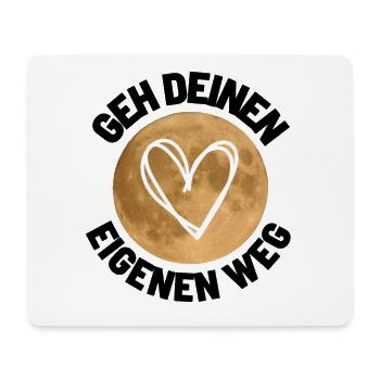 Sprücheshirts Motivationssprüche Motivationsspruch - Mousepad (Querformat) - Weiß - Vorne