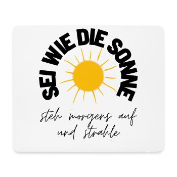 MOTIVATION Motivationssprüche Sprüche - Mousepad (Querformat) - Weiß - Vorne