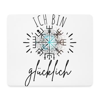 Wegweiser Motivation - VEGVISIR - Mousepad (Querformat) - Weiß - Vorne