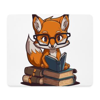 Intelligent Fox - Mouse Pad (horizontal) - white - Front