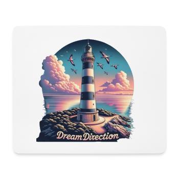 Dream direction - Mouse Pad (horizontal) - white - Front
