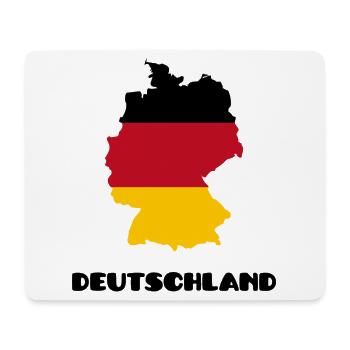 Deutschland - Tapis de souris (format paysage) - blanc - Devant