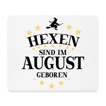 Hexen August - Mousepad (Querformat) - Weiß - Vorne