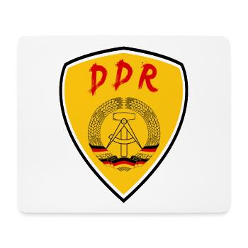 GDR Coat of Arms Design / Vintage Gift Ostalgie - Mouse Pad (horizontal) - white - Front