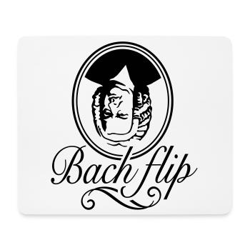 Bach Flip - Mousepad (Querformat) - Weiß - Vorne