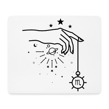 Scorpio zodiac astrology - Mouse Pad (horizontal) - white - Front