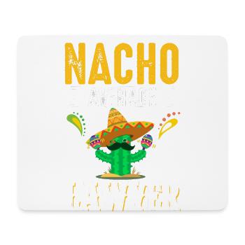 Cinco de Mayo Nacho Average Lawyer Rech - Mouse Pad (horizontal) - white - Front