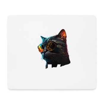 Meilleure Maman Chat Mondiale - Tapis de souris (format paysage) - blanc - Devant