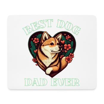 Bester Ewiger Hundevater - Mousepad (Querformat) - Weiß - Vorne
