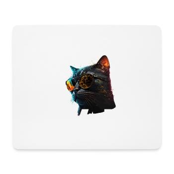 Best Cool Cat Father - Mouse Pad (horizontal) - white - Front