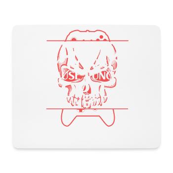 Konsolenwut-Protest-Tee - Mousepad (Querformat) - Weiß - Vorne