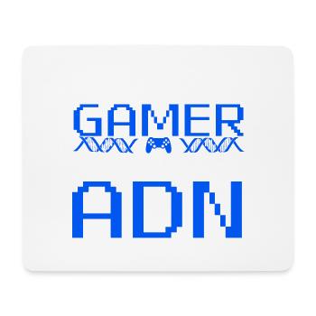 Je Suis Né Gamer ADN - Mouse Pad (horizontal) - white - Front
