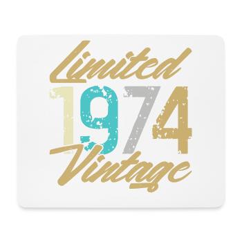 Limited 1974 Vintage Edition - Mouse Pad (horizontal) - white - Front