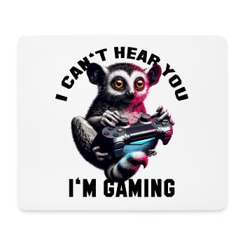 Gaming Zocken Maki Geschenk - Mousepad (Querformat) - Weiß - Vorne