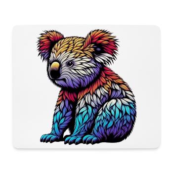 Koala - Mousepad (Querformat) - Weiß - Vorne
