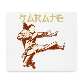 Karateka - Mouse Pad (horizontal) - white - Front