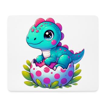 Dinosaur - Mouse Pad (horizontal) - white - Front