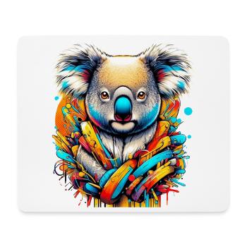 Koala - Mousepad (Querformat) - Weiß - Vorne