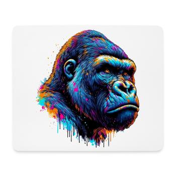 Gorilla - Mouse Pad (horizontal) - white - Front