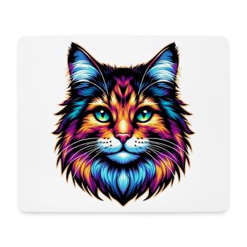 Cat - Mouse Pad (horizontal) - white - Front